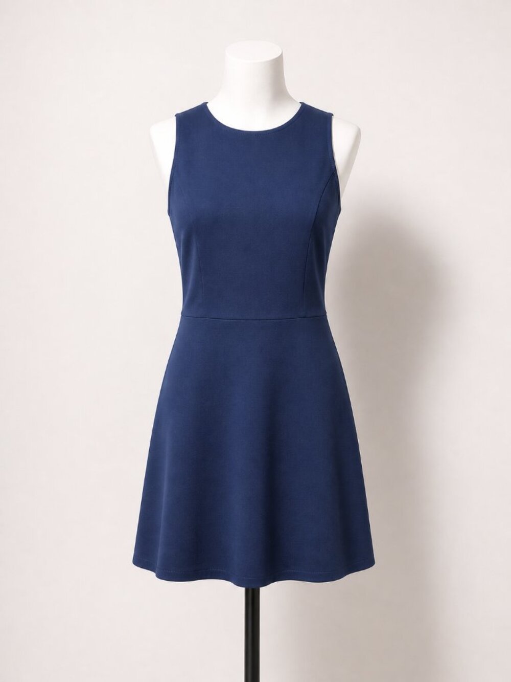 Gianni Bini Navy Fit & Flare Dress Fully Lined Size 2 EUC
